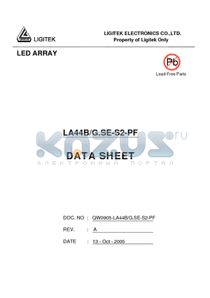 LA44B-G.SE-S2-PF datasheet - LED ARRAY