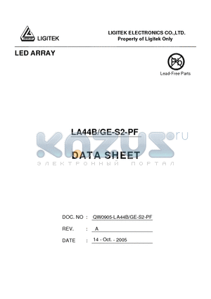 LA44B-GE-S2-PF datasheet - LED ARRAY