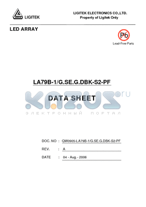 LA79B-1-G.SE.G.DBK-S2-PF datasheet - LED ARRAY