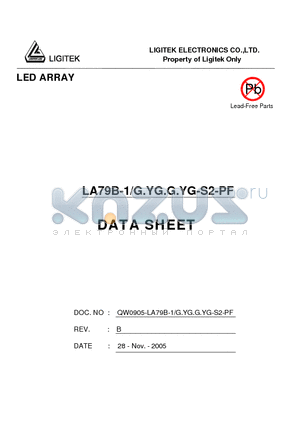 LA79B-1-G.YG.G.YG-S2-PF datasheet - LED ARRAY
