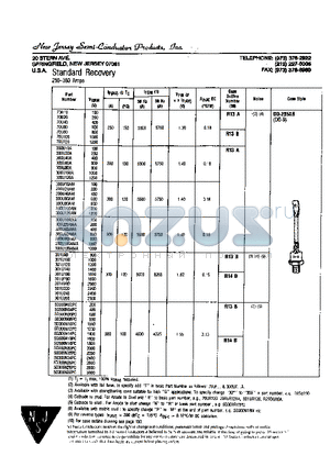 70U120 datasheet - Standard Recovery