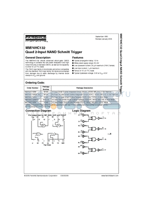 MTC14 datasheet - Quad 2-Input NAND Schmitt Trigger