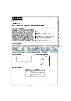 MTC14 datasheet - 8-Bit Serial-In, Parallel-Out Shift Register