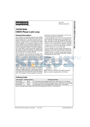 MTC16 datasheet - CMOS Phase Lock Loop