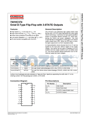 MTC20 datasheet - Octal D-Type Flip-Flop with 3-STATE Outputs