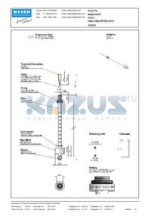 LS04-1B66-PP-BV15757_DE datasheet - (deutsch) LS Level Sensor