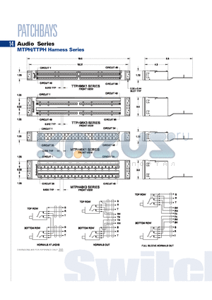 MTPH48K1SNO datasheet - MTPH/TTPH Harness Series