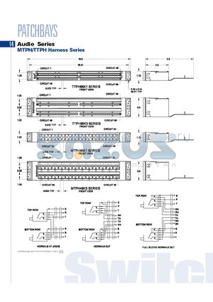 MTPH96K3NO datasheet - MTPH/TTPH Harness Series