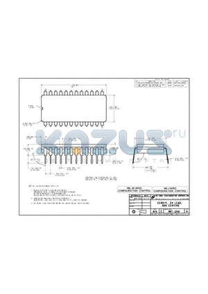 MKT-J24A datasheet - CERDIP 24 LEAD 600 CENTERS