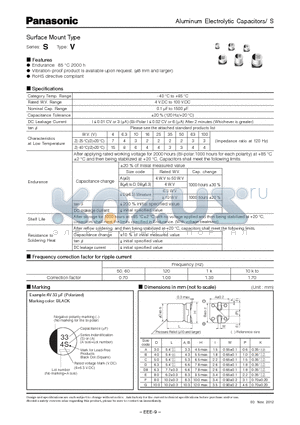 EEE1CA471UP datasheet - Surface Mount Type