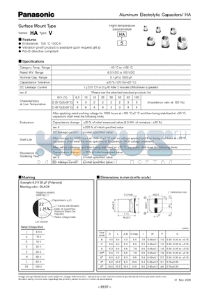 EEEHA1H470UP datasheet - Surface Mount Type