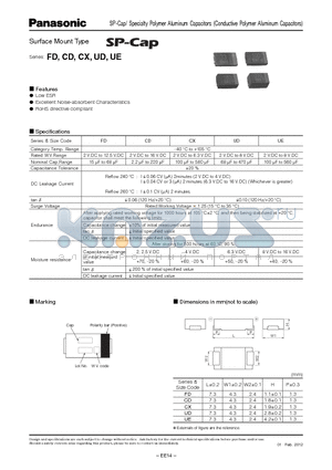 EEFCD0D221ER datasheet - Surface Mount Type