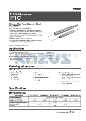 P1C32A-MFBU1 datasheet - PLC Splitter Module