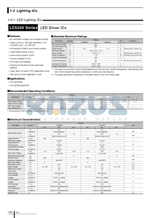 LC5200 datasheet - LED Driver ICs