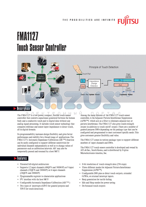 FMA1127DA-40N datasheet - Touch Sensor Controller