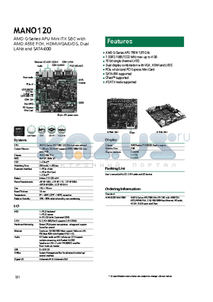 MANO120VGGA-T56N datasheet - SATA-600 supported