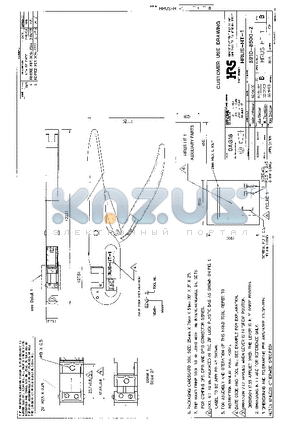 HRUS-HT-1 datasheet - PACKAGING: CARDBOARD BOX SIZE: 254mm X 76mm X 51mm