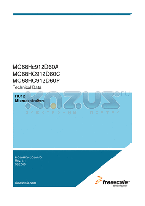 MC912D60PVFU8 datasheet - HC12 Microcontrollers