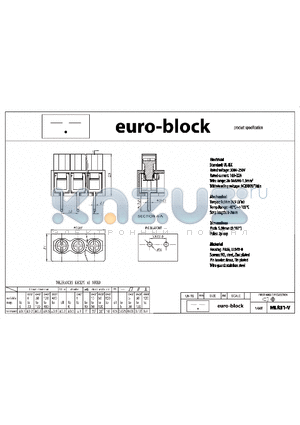 MLR51-V datasheet - Standard : UL - IEC 300V - 250V 16A - 22A