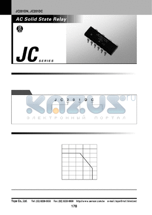JC201 datasheet - AC Solid State Relay