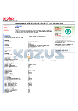 MM-B2501-B604 datasheet - 2.54mm (.100