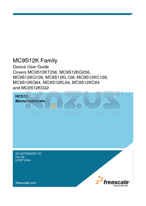 MC9S12KG128MFU datasheet - Microcontrollers