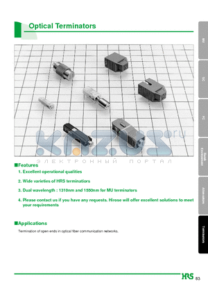 HSC2-TM-R1 datasheet - Optical Terminators