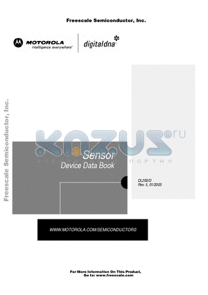 MMA1250D datasheet - Sensor