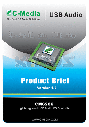 MCM6206 datasheet - High Integrated USB Audio I/O Controller