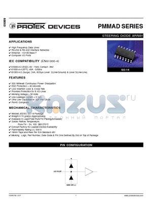 MMAD1109 datasheet - STEERING DIODE ARRAY