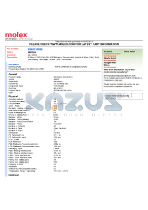 MMB1501R963 datasheet - 2.54mm (.100