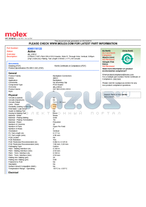 MMB1502R963 datasheet - 2.54mm (.100