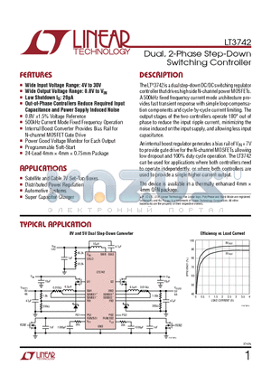 LTC1778 datasheet - Dual, 2-Phase Step-Down Switching Controller Programmable Soft-Start