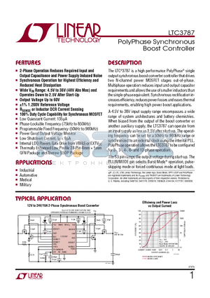 LTC1871-1 datasheet - PolyPhase Synchronous Boost Controller