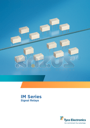 IM08GR datasheet - IM Series Signal Relays