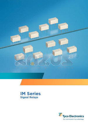 IMA02CGR datasheet - IM Series Signal Relays