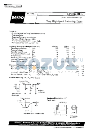 LFB01L datasheet - Very High-Speed Switching Diode