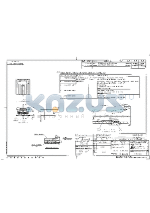 MX34007SF1 datasheet - SOCKET HOUSING