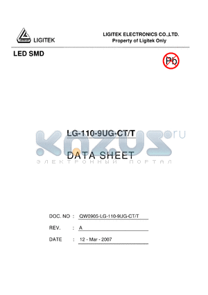 LG-110-9UG-CT-T datasheet - LED SMD