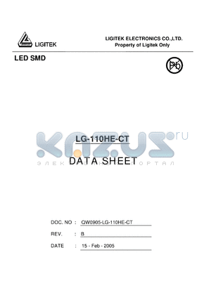 LG-110HE-CT datasheet - LED SMD