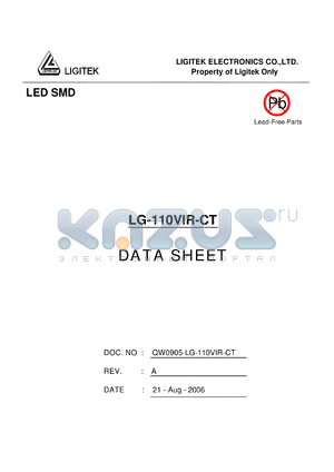 LG-110VIR-CT datasheet - LED SMD
