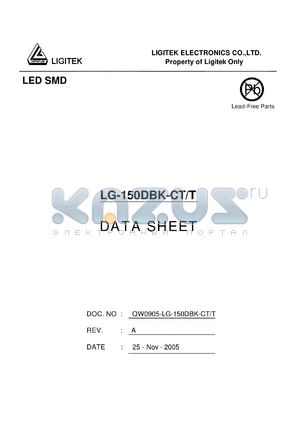 LG-150DBK-CT-T datasheet - LED SMD