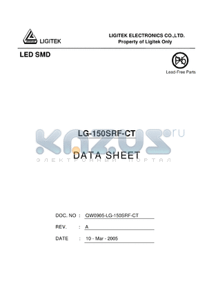 LG-150SRF-CT datasheet - LED SMD