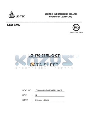 LG-170-9SRL-G-CT datasheet - LED SMD