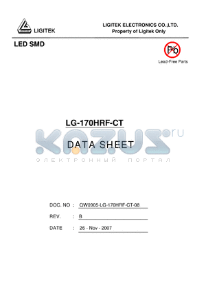 LG-170HRF-CT datasheet - LED SMD