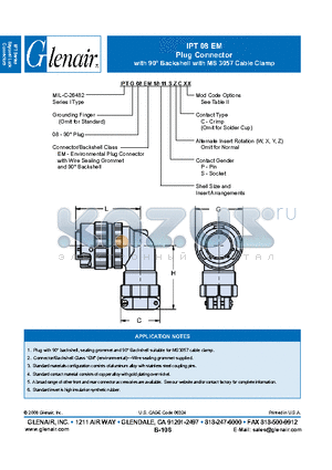 IPTG08EM18-11SZC datasheet - Plug Connector