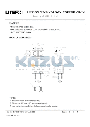 LTH-1550-03S datasheet - Property of LITE-ON Only