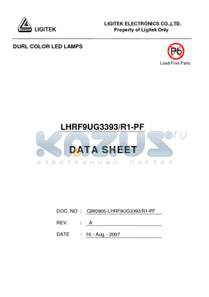 LHRF9UG3393-R1-PF datasheet - DURL COLOR LED LAMPS