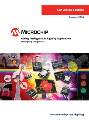 PIC16F610 datasheet - Adding Intelligence to Lighting Applications