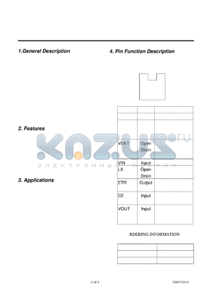 MDT763022 datasheet - Step-up DC/DC Converter with Voltage Detector